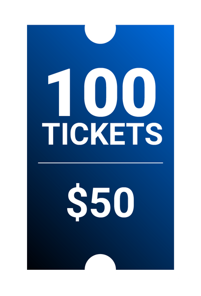 100 for $50